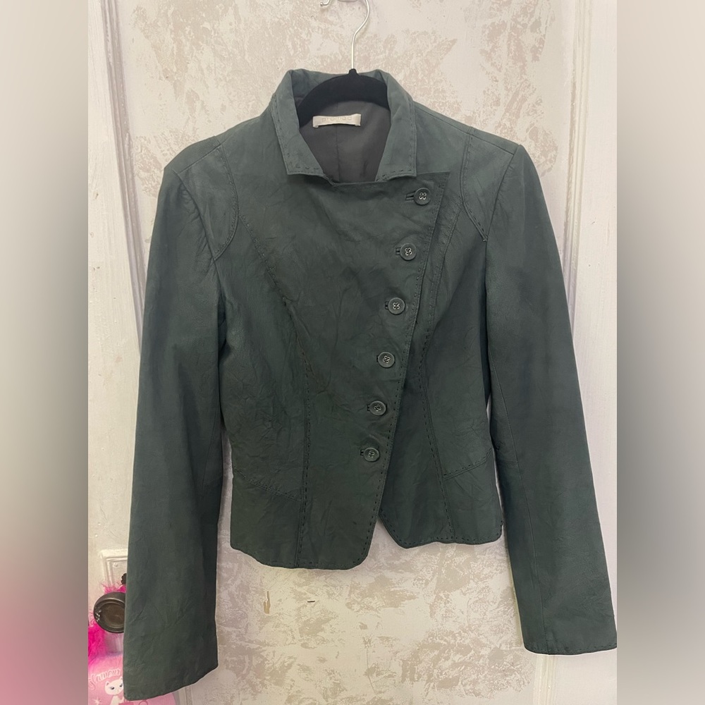 Jade Leather Jacket